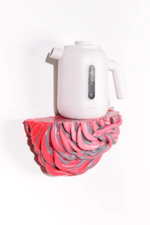 LOKET - Studio Thier & van Daalen - Pink, Red & Grey stripes - no. 69 / 2026