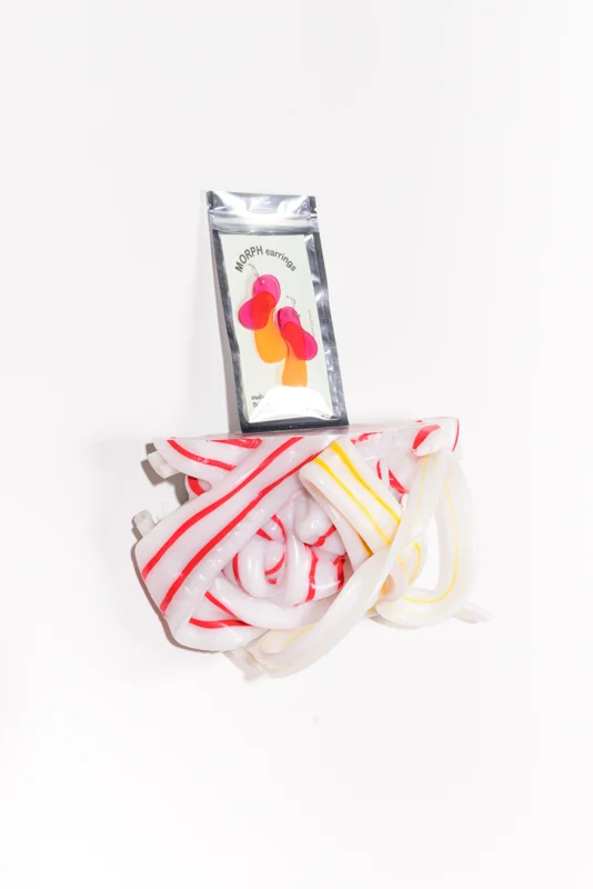 LOKET - Studio Thier & van Daalen - White with Red and Yellow stripes - no. 64 / 2026 LOKET - Studio Thier & van Daalen - White with Red and Yellow stripes - no. 64 / 2026