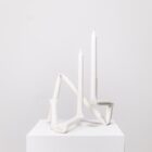 LOKET - OAT studio - Bucatini candle holder white