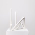 LOKET - OAT studio - Bucatini candle holder white