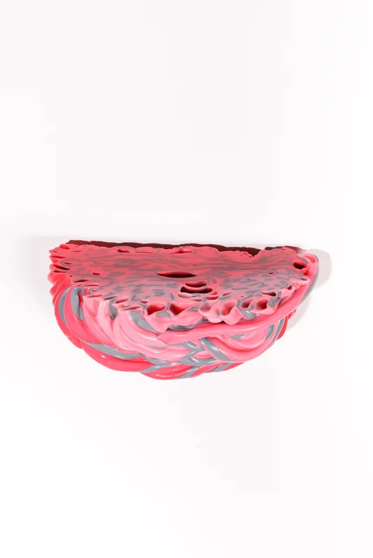 LOKET - Studio Thier & van Daalen - Pink, Red & Grey stripes - no. 69 / 2026
