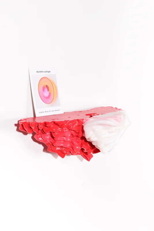 LOKET - Studio Thier & van Daalen - White with Strawberry Red - no. 68 / 2026
